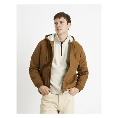 Celio Bunda na zip Cuhoodie - Pánské