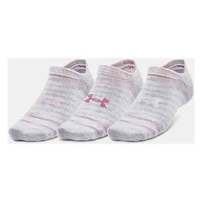 Under Armour Ponožky UA Essential No Show 3pk-WHT - unisex