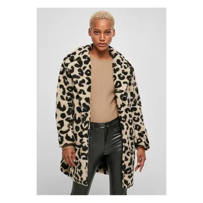 Dámské sandleo oversized AOP Sherpa Coat