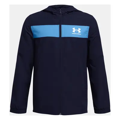 Under Armour Bunda UA Sportstyle Windbreaker-BLU - Kluci