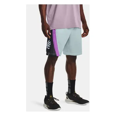 Under Armour Kraťasy Curry Splash 9'' Short-BLU - Pánské