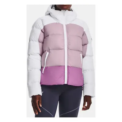 Under Armour Bunda CGI Down Blocked Jkt-WHT - Dámské