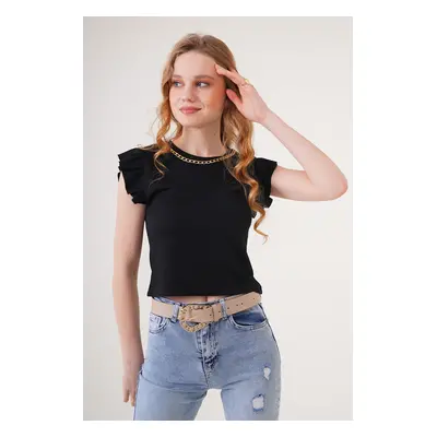 Bigdart Knitted Blouse - Black