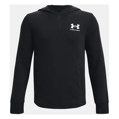 Under Armour Mikina UA Rival Terry Hoodie-BLK - Kluci