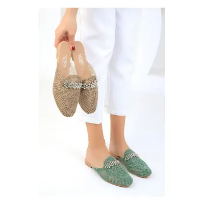 Soho Green Women's Slippers