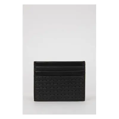 DEFACTO Men's Faux Leather Card Holder