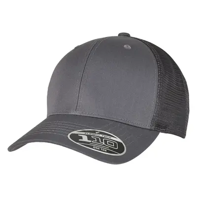 110 Flexfit Melange Trucker šedá/melanžová