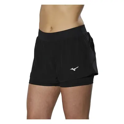 Dámské šortky Mizuno ER 2in1 Short Black