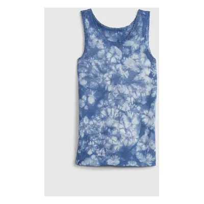 GAP Dětské tílko lace trim tank top - Holky