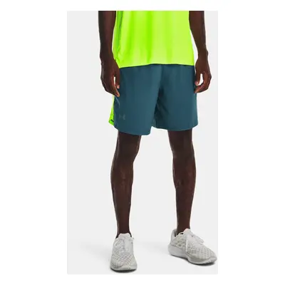 Under Armour Kraťasy UA LAUNCH 7'' GRAPHIC SHORT-BLU - Pánské