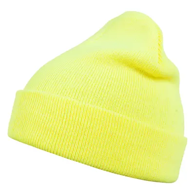 Čepice Basic Flap neonyellow