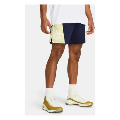 Under Armour Kraťasy Curry Splash Short-BLU - Pánské