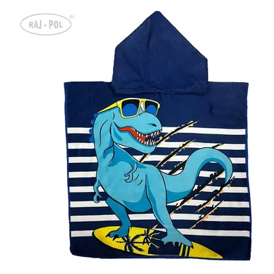 Raj-Pol Unisex's Towel Beach Poncho Dinosaur