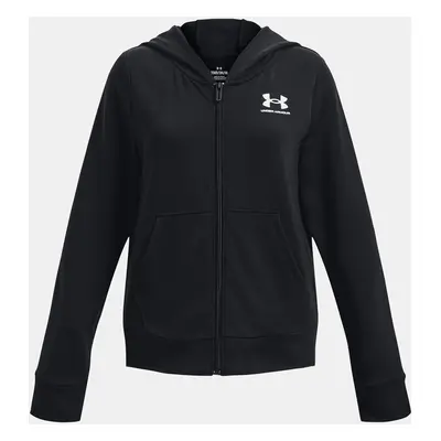 Under Armour Mikina UA Rival Terry FZ Hoodie-BLK - Holky