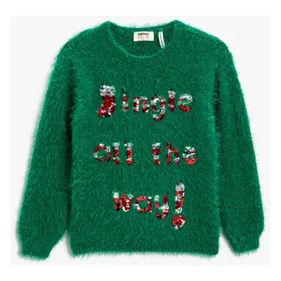 Koton Girls Green Sweater