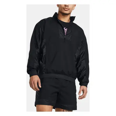 Under Armour Bunda Curry Woven Jacket-BLK - Pánské