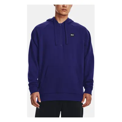 Under Armour Mikina UA Rival Fleece 1/2 Zip HD-BLU - Pánské