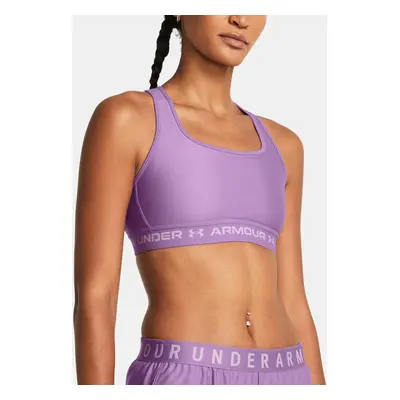 Under Armour Podprsenka Crossback Mid Bra-PPL - Dámské