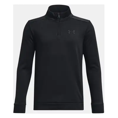 Under Armour Mikina UA Armour Fleece 1/4 Zip-BLK - Kluci