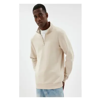 Koton Beige Men's Adult Sweatshirt