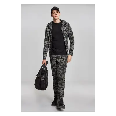 Bunda Interlock Camo Zip Jacket tmavé masky