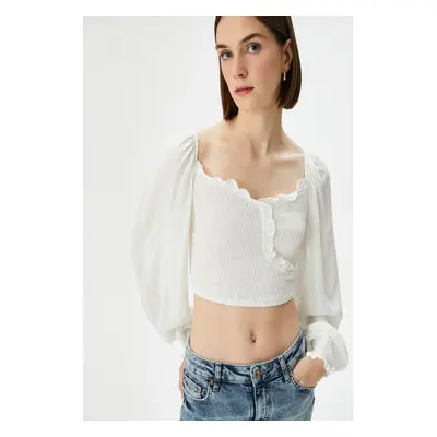 Koton Women's Off-white Blouse