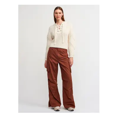 Dilvin Cargo Pants-brown