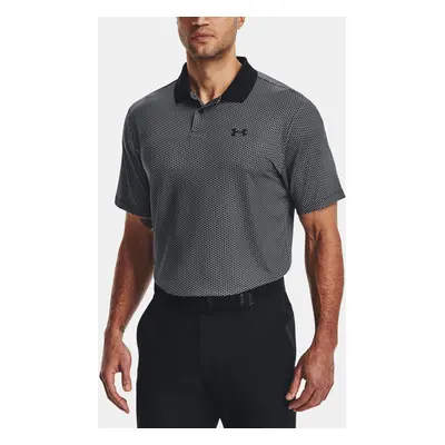 Under Armour Tričko UA Perf 3.0 Printed Polo-BLK - Pánské