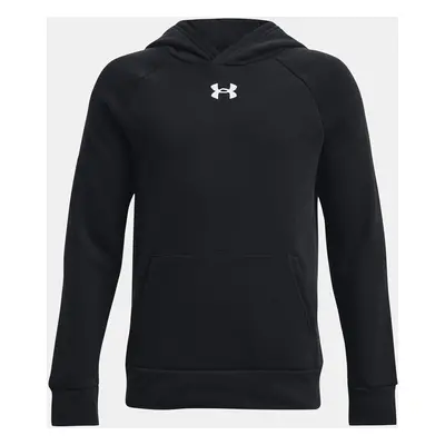 Under Armour Mikina UA Rival Fleece Hoodie-BLK - Kluci