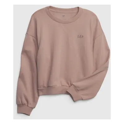 GAP Dětská mikina logo oversized - Holky