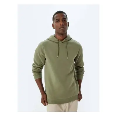 Koton Hooded Sweatshirt Basic Cotton Blend