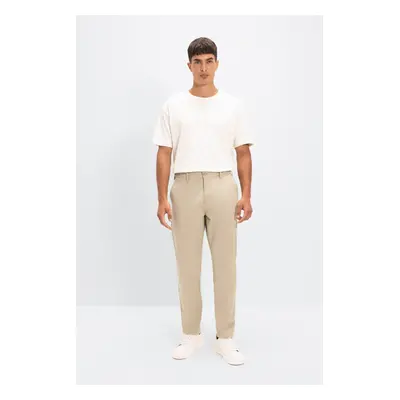 DEFACTO Chino Canvas Pants Tapered Fit Pocket