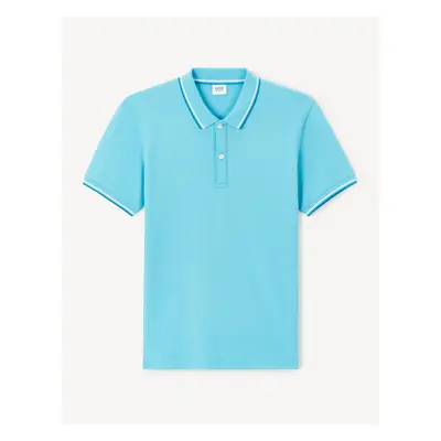 Celio Polo tričko pique Decolrayeb - Pánské