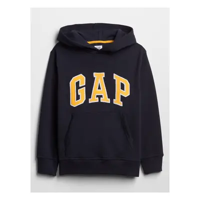 Modrá klučičí dětská mikina GAP Logo hoodie