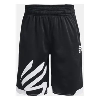 Under Armour Kraťasy B CURRY SPLASH SHORT-BLK - Kluci