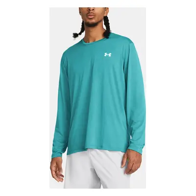 Under Armour Tričko UA LAUNCH LONGSLEEVE-BLU - Pánské