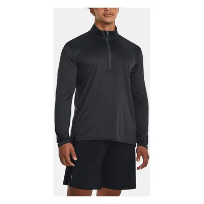 Under Armour Tričko UA Tech Vent 1/2 Zip-BLK - Pánské