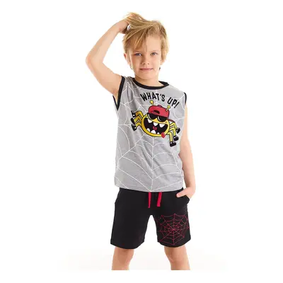 Denokids Spider Boy T-shirt Shorts Set