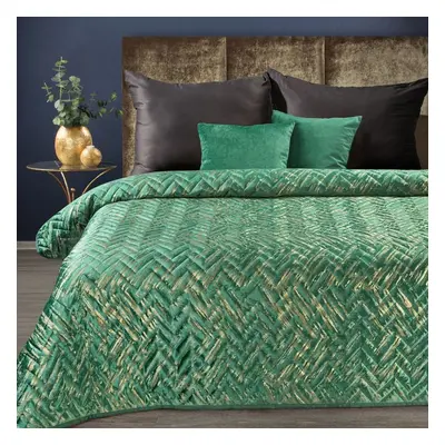 Eurofirany Unisex's Bedspread Dark Green