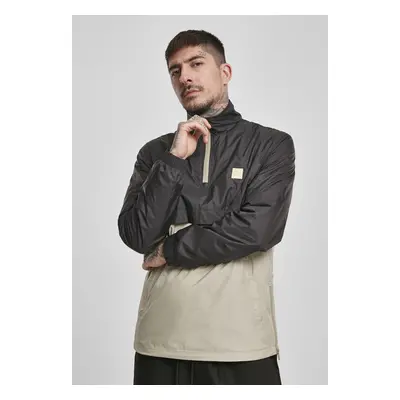 Stand Up Collar Pull Over Jacket černá/beton