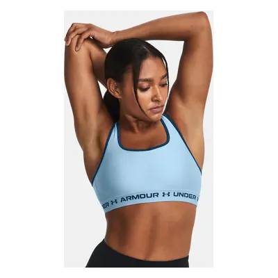 Under Armour Podprsenka Crossback Mid Bra-BLU - Dámské