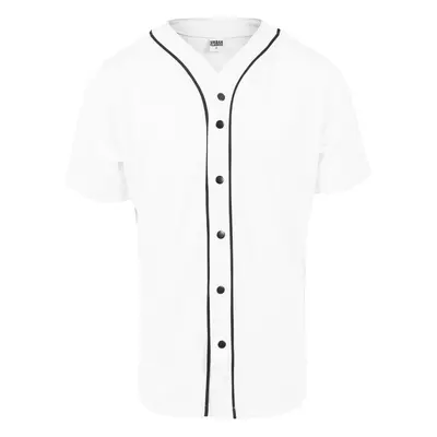 Baseballový síťovaný dres wht/blk