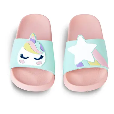 Denokids Unicorn Girls' Slippers