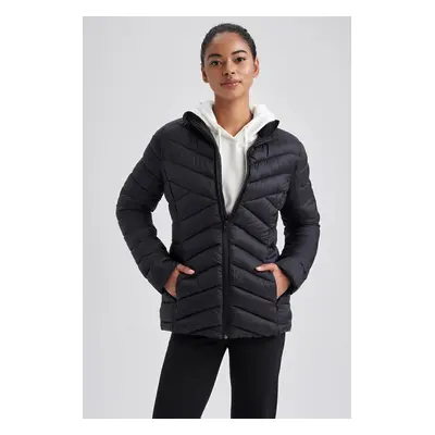 DEFACTO Fit Water Repellent Slim Fit Quilted Puffer Jacket