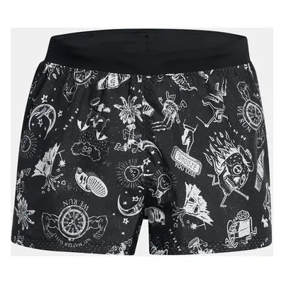 Under Armour Kraťasy UA WE RUN 2'' SHORT-BLK - Pánské