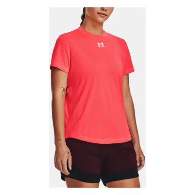 Under Armour Tričko UA W's Ch. Pro Train SS-RED - Dámské