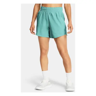 Under Armour Kraťasy Flex Woven Short 5in-GRN - Dámské