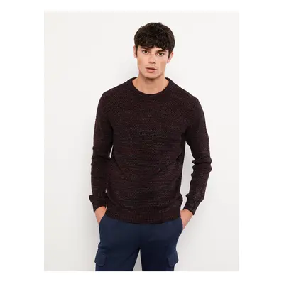 LC Waikiki Crew Neck Long Sleeve Men's Knitwear Sweater