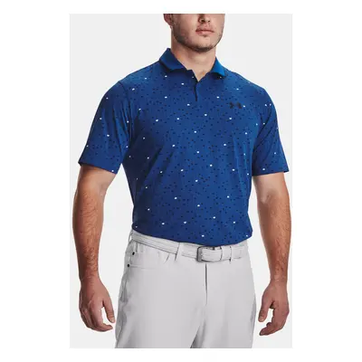 Under Armour Tričko UA Iso-Chill Edge Polo-BLU - Pánské