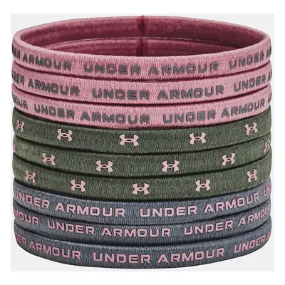 Under Armour Čelenky UA Elastic Hair Tie 9PK-PNK - Dámské